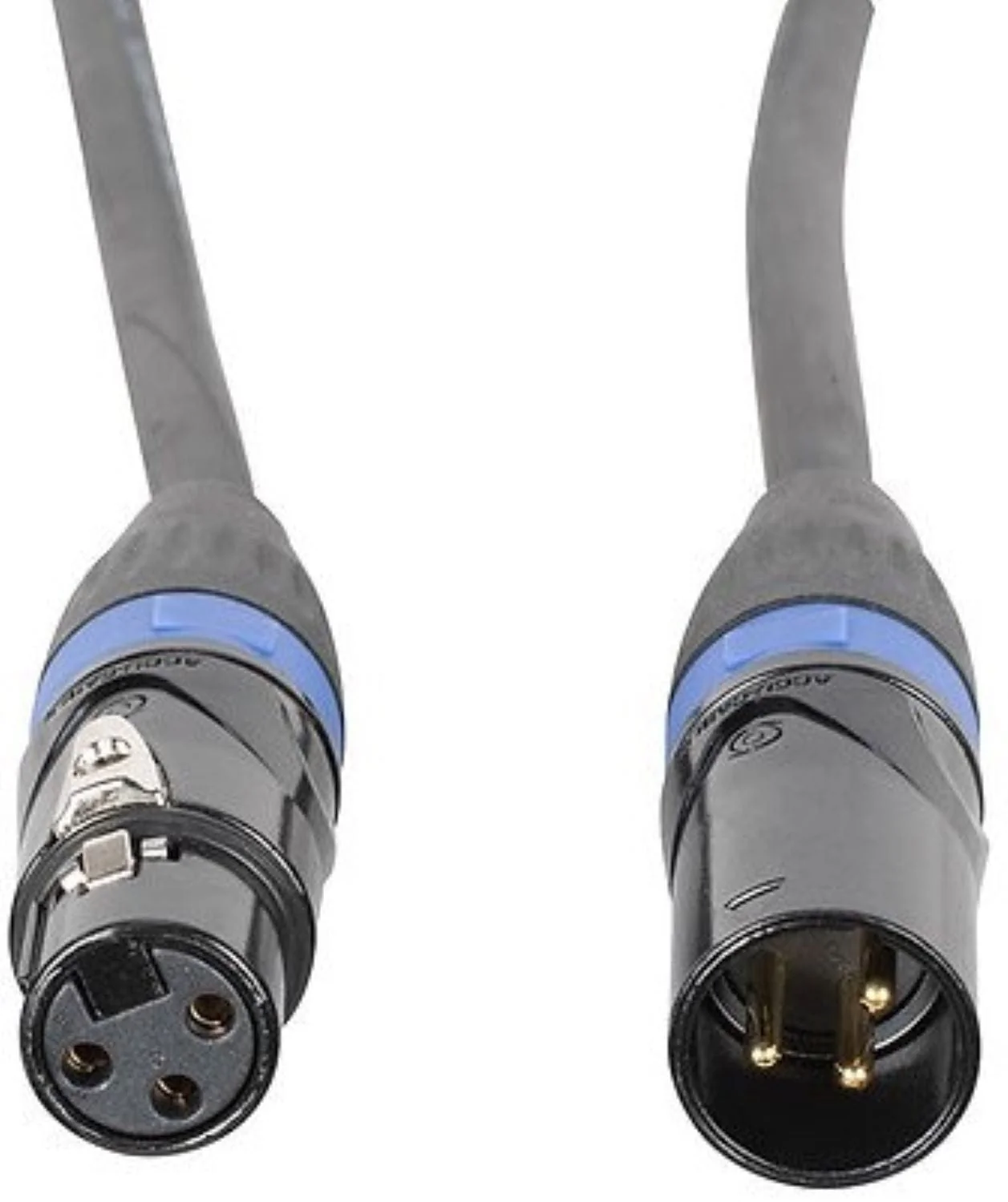 Accu-Cable 10-Foot PRO XLR Male to XLR Female Microphone Cable - Image 2