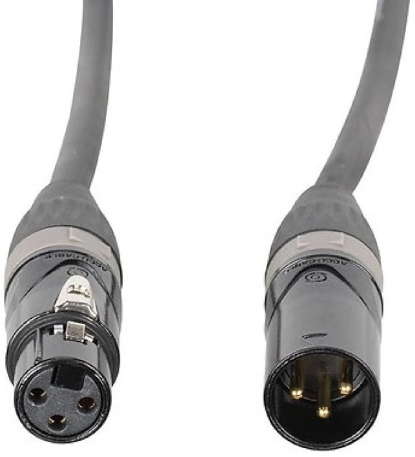 Accu-Cable 6-Foot PRO XLR Male to XLR Female Microphone Cable - Image 2