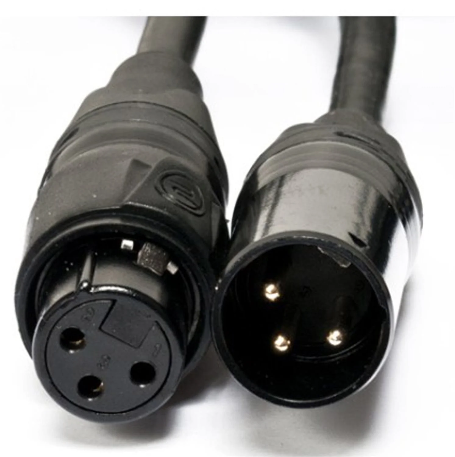 ADJ American DJ IP65 3 Pin DMX XLR Data Cable 16Ft (4M) - Image 2