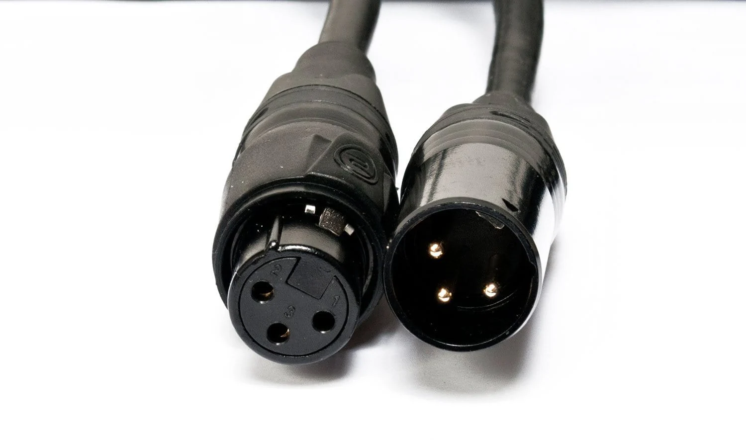 ADJ American DJ IP65 3 Pin DMX XLR Data Cable 50Ft (15.2M) - Image 2