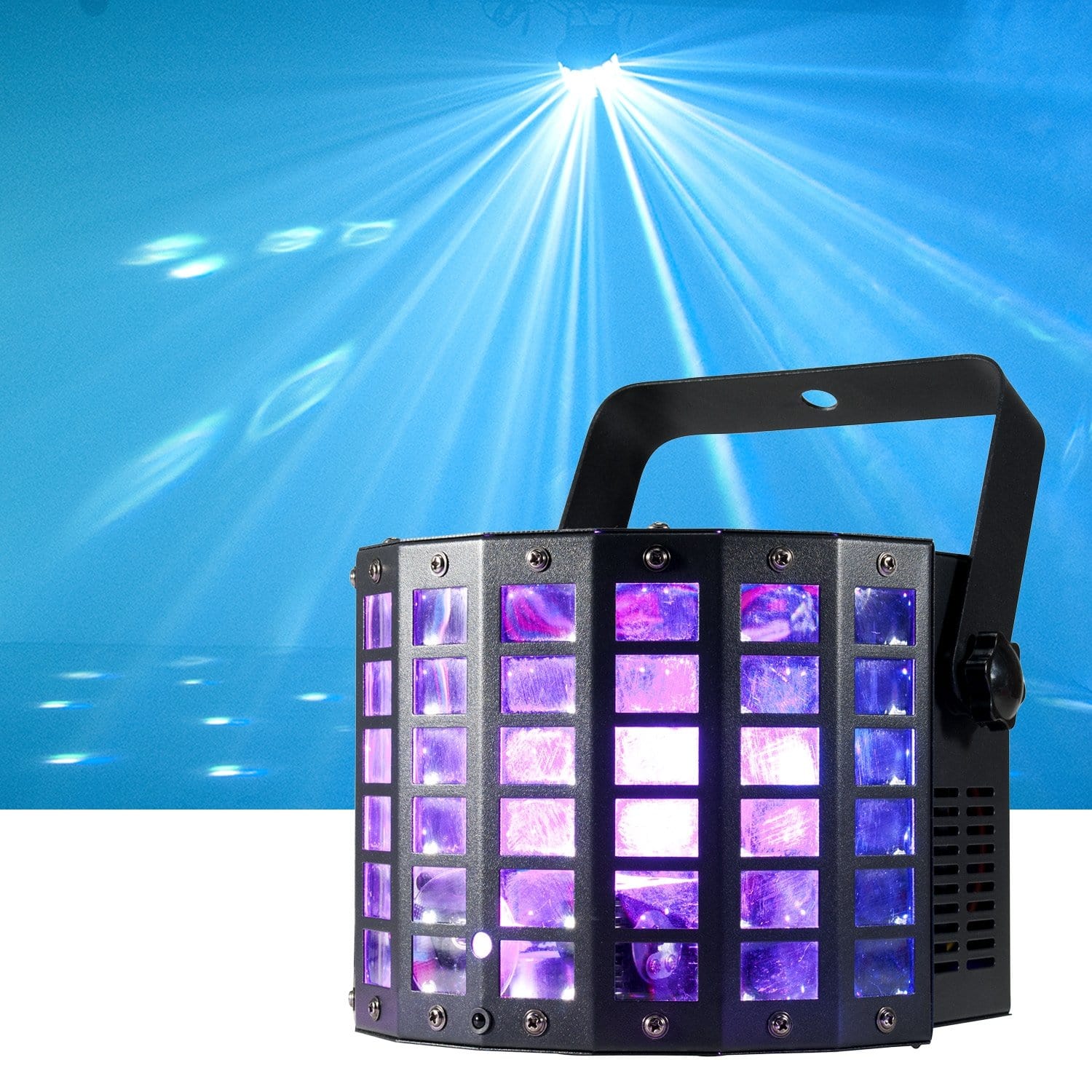ADJ American DJ Mini Dekker LZR LED Moonflower FX & Laser Light - Image 2
