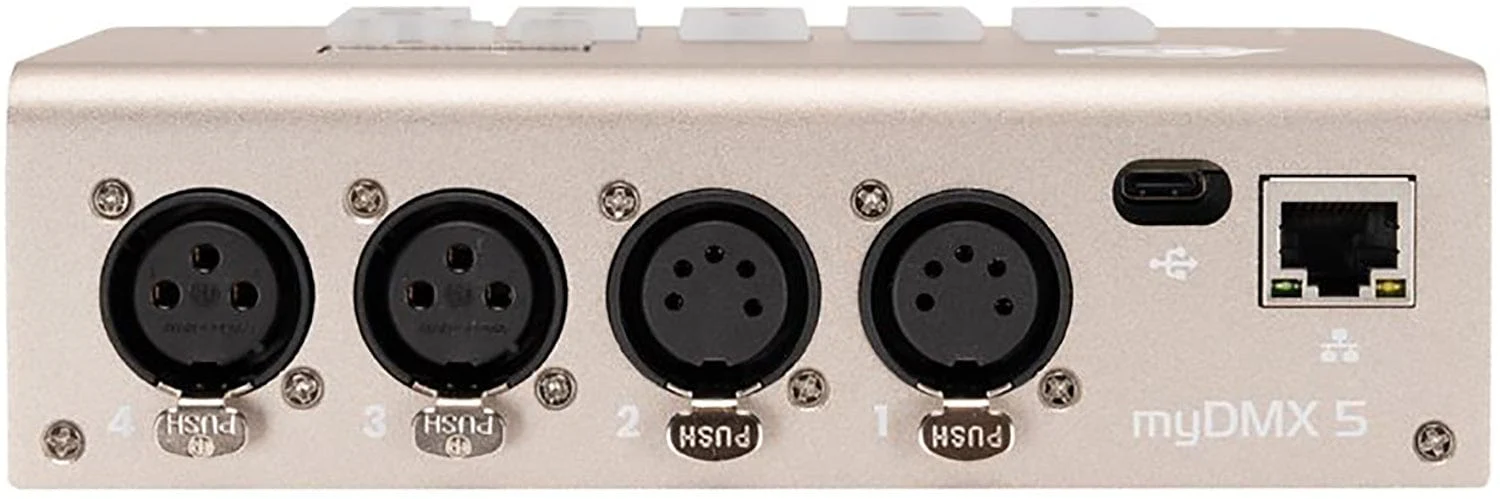 ADJ American DJ MYDMX5 DMX Lighting Control Hardware / Software with Wired Digital Network - Image 4