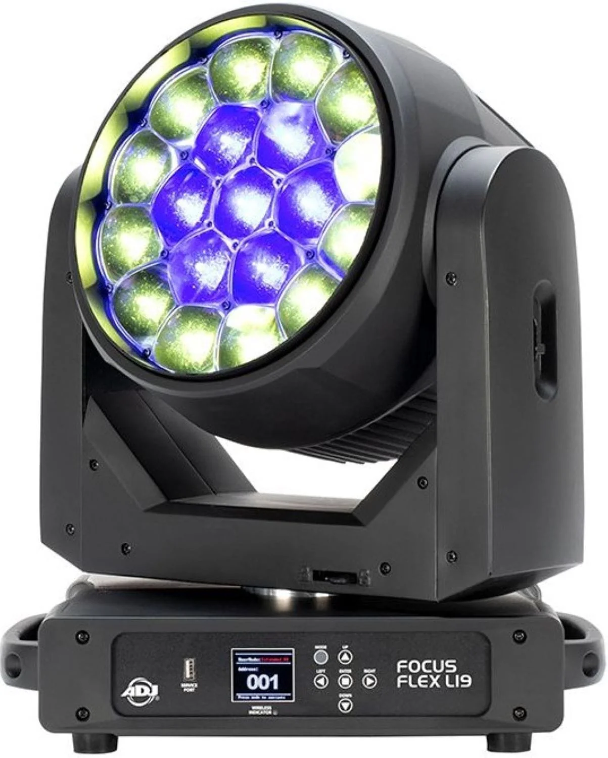 ADJ Focus Flex L19 19x40-Watt RGBL Moving Head - Image 4