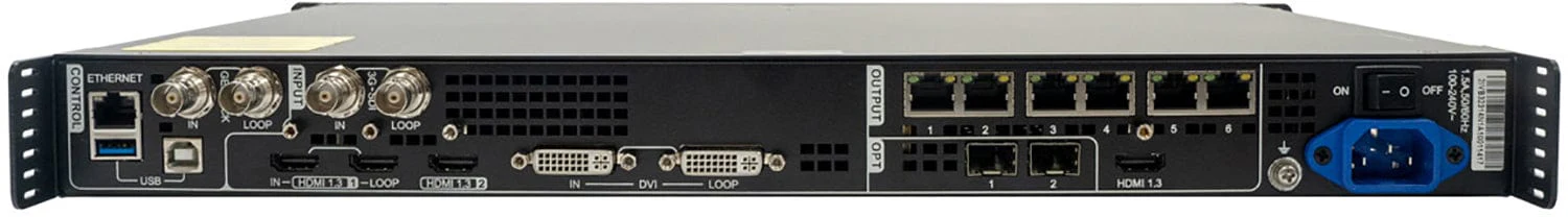 ADJ VX600 Novastar All-in-One Video Processing Controller with 6 Ethernet Ports - Image 4