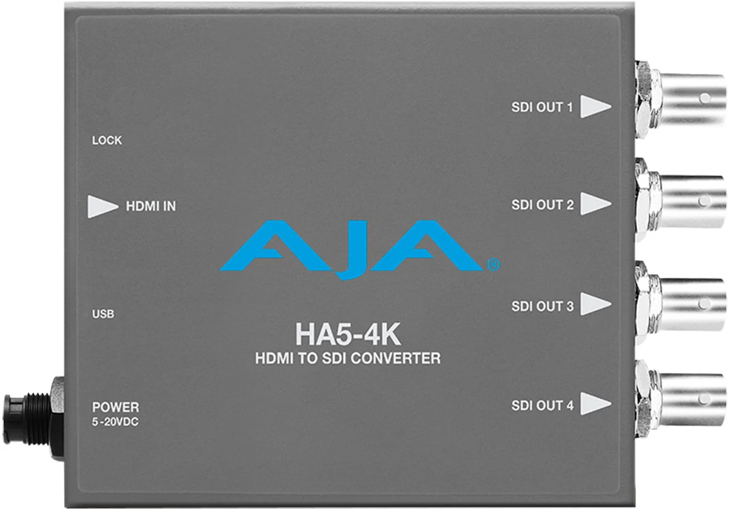 AJA HA54K Video Converter 4K HDMI to 4 4K 3G-SDI