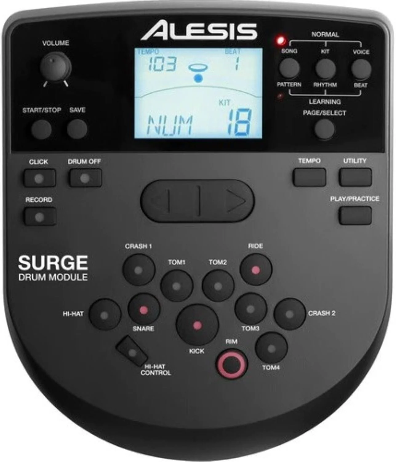 Alesis Surge Mesh SE Kit 8-Piece Electronic Drum Kit with Mesh Heads - Image 3