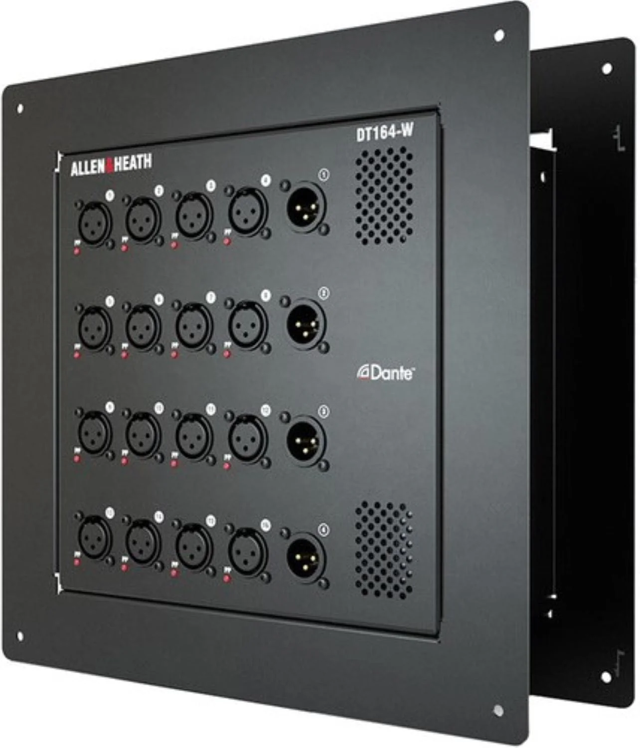 Allen & Heath AH-DT164-W 16 Input x 4 Output Dante Audio Expander Wall Box - 48kHz / 96kHz - Image 3