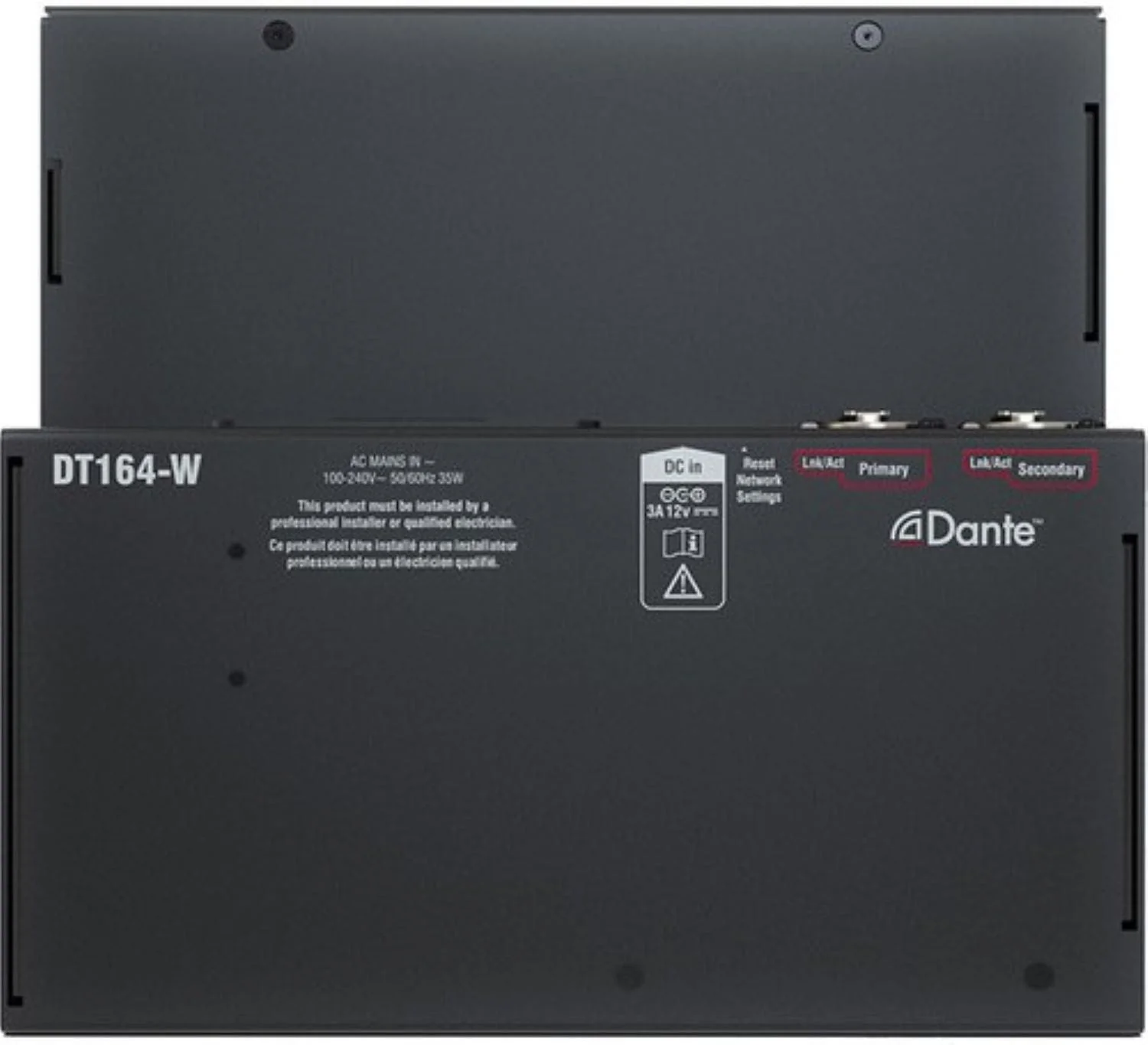 Allen & Heath AH-DT164-W 16 Input x 4 Output Dante Audio Expander Wall Box - 48kHz / 96kHz - Image 8