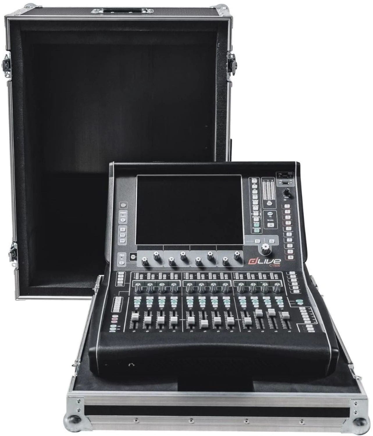 Allen & Heath AH-FC-DL-DLC15-GOMC dLive C1500 Flight Case with No Doghouse - Image 3