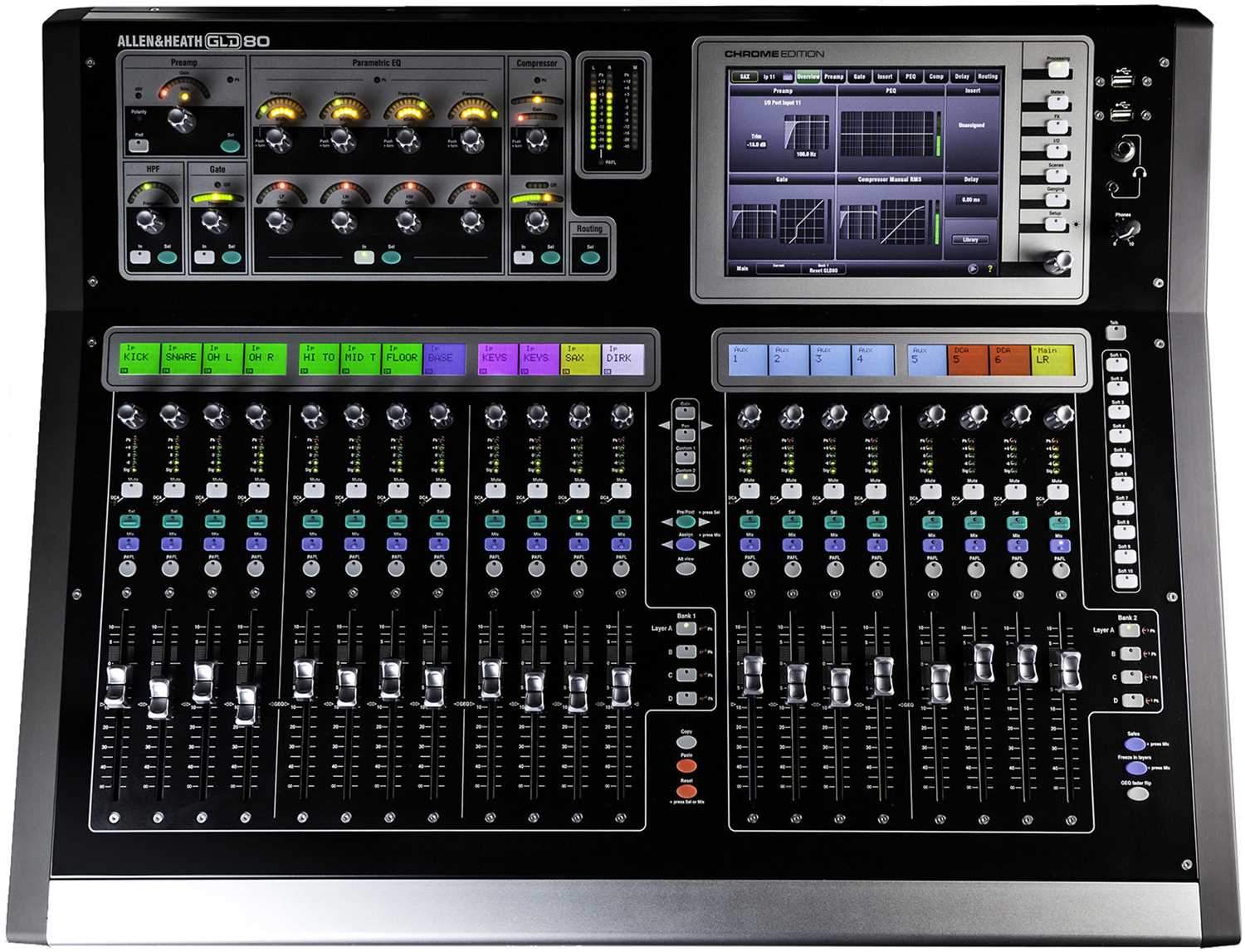 Allen & Heath GLD2-80 20-Channel Digital Mixer - Image 4