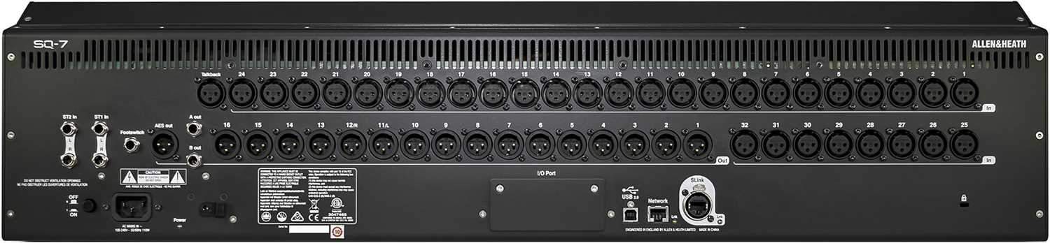 Allen & Heath SQ-7 Digital Mixer - Image 4
