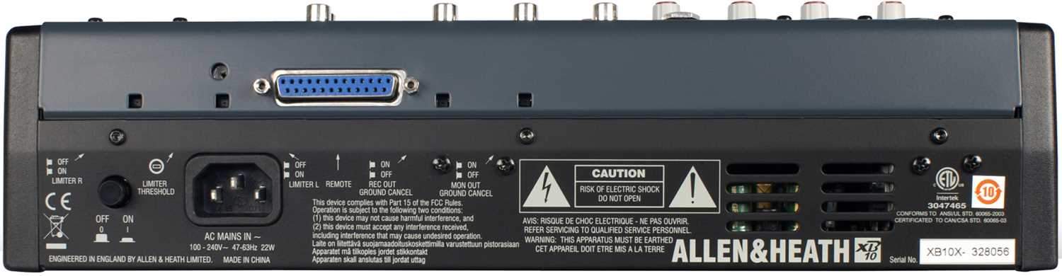 Allen & Heath XB10 Compact Broadcast Console - Image 3