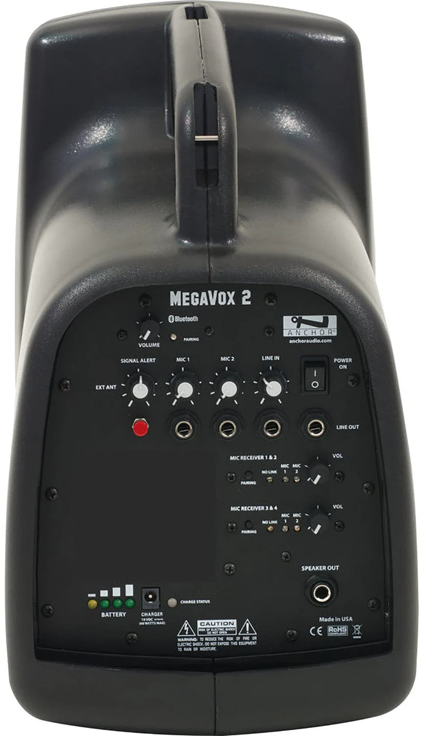 Anchor Audio 512470 MegaVox System 4 - 4x Collar Wireless Microphones - Image 3