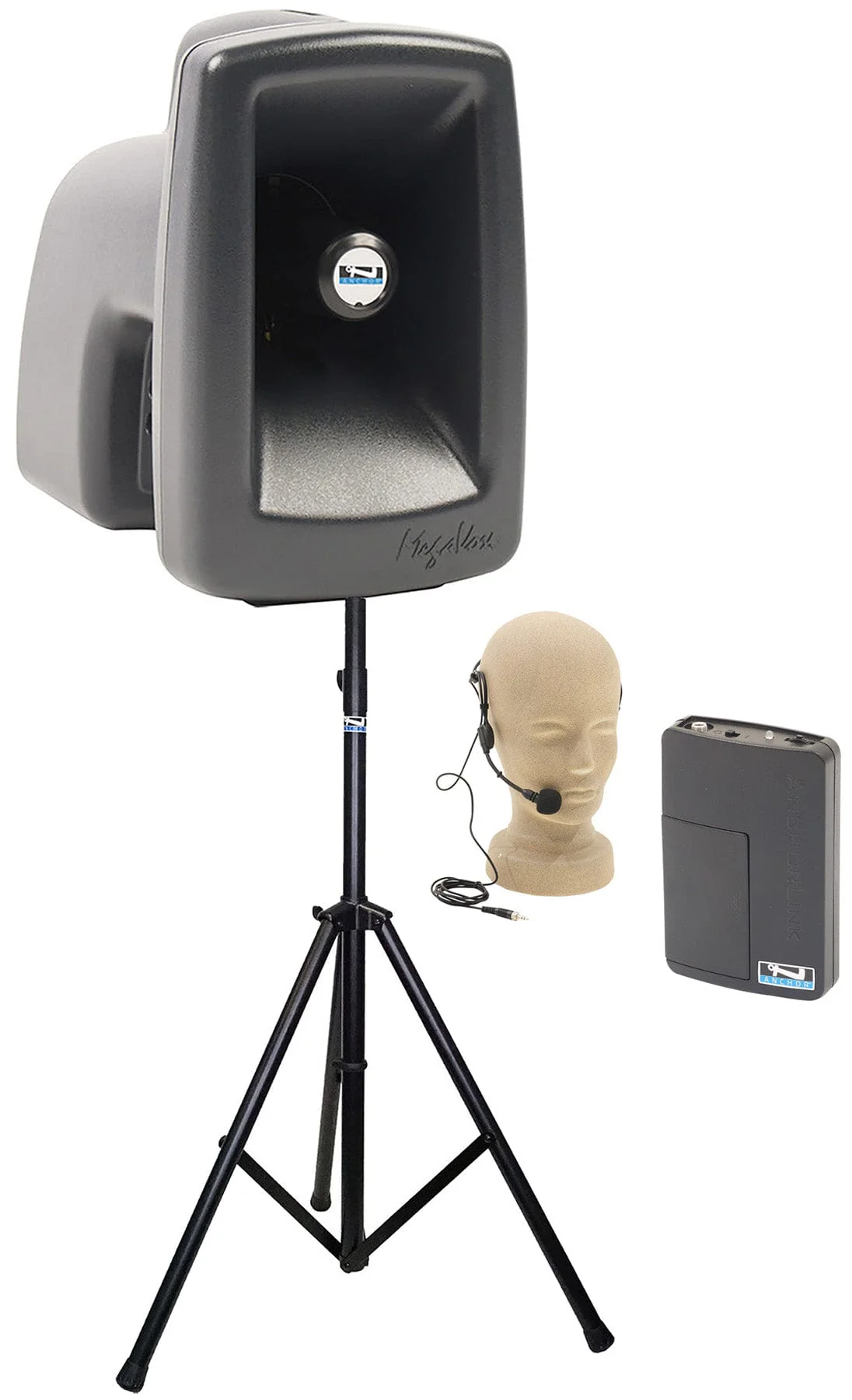 Anchor Audio 514150 MegaVox System X1 - Anchor-Air / Headband Wireless Microphone