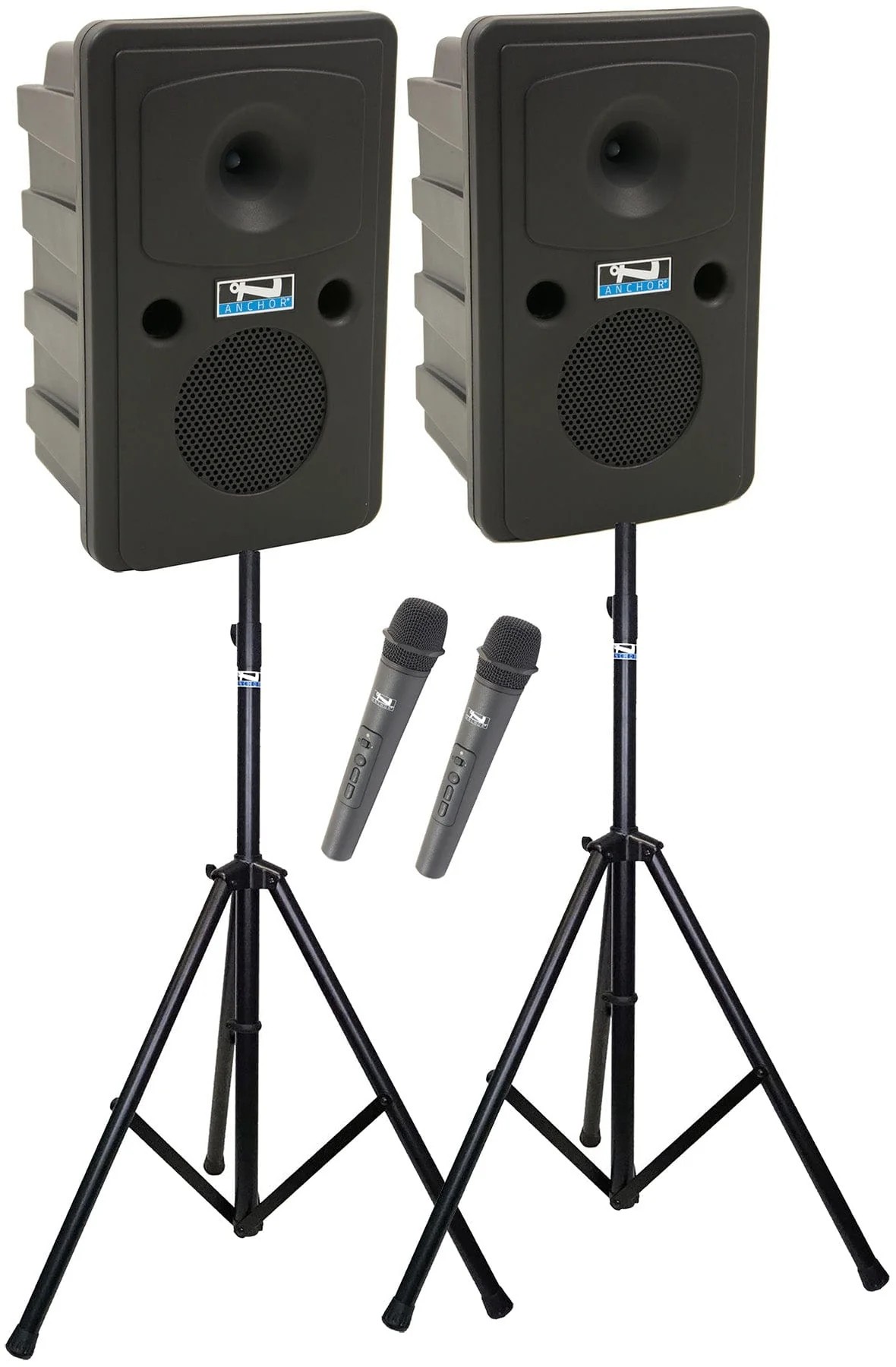 Anchor Audio 660200 Go Getter 2 Pair AIR X2 - Anchor-Air / 2x Handheld Wireless Microphones
