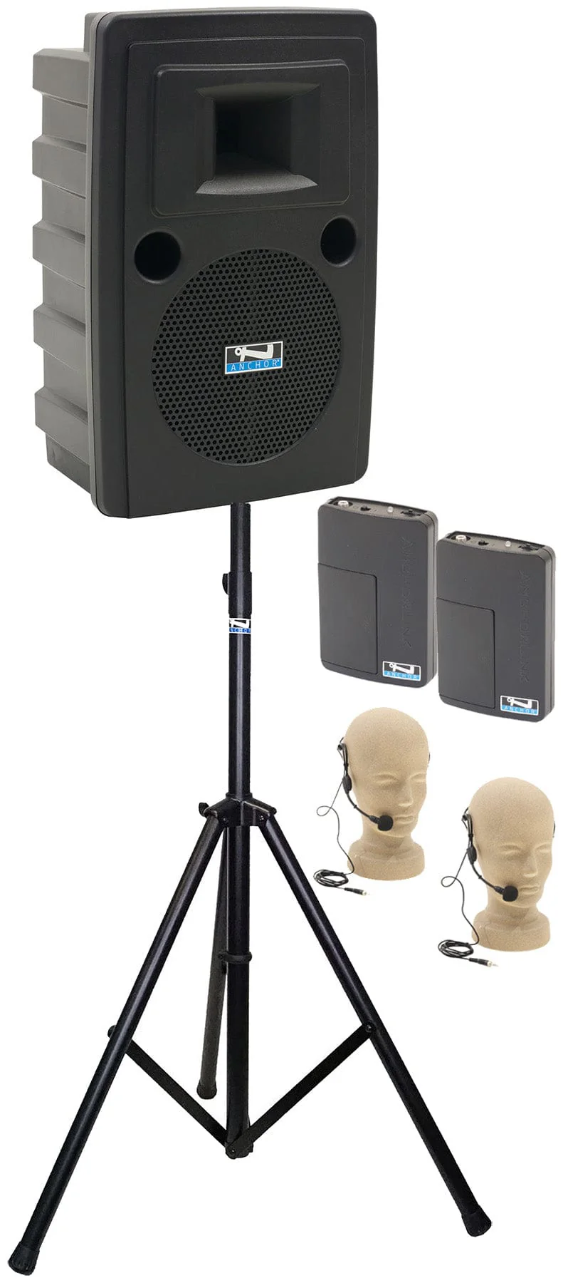 Anchor Audio 711250 Liberty 2 System 2 - 2x Headband Wireless Microphones
