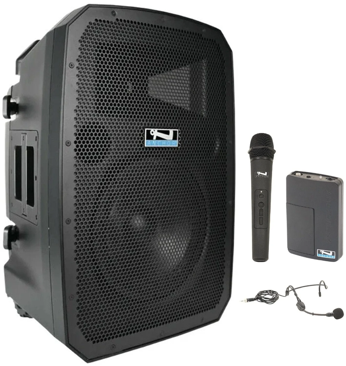 Anchor Audio 771225 Liberty 3 Link System - AnchorLink 3 / Handheld / Headband Wireless Microphones