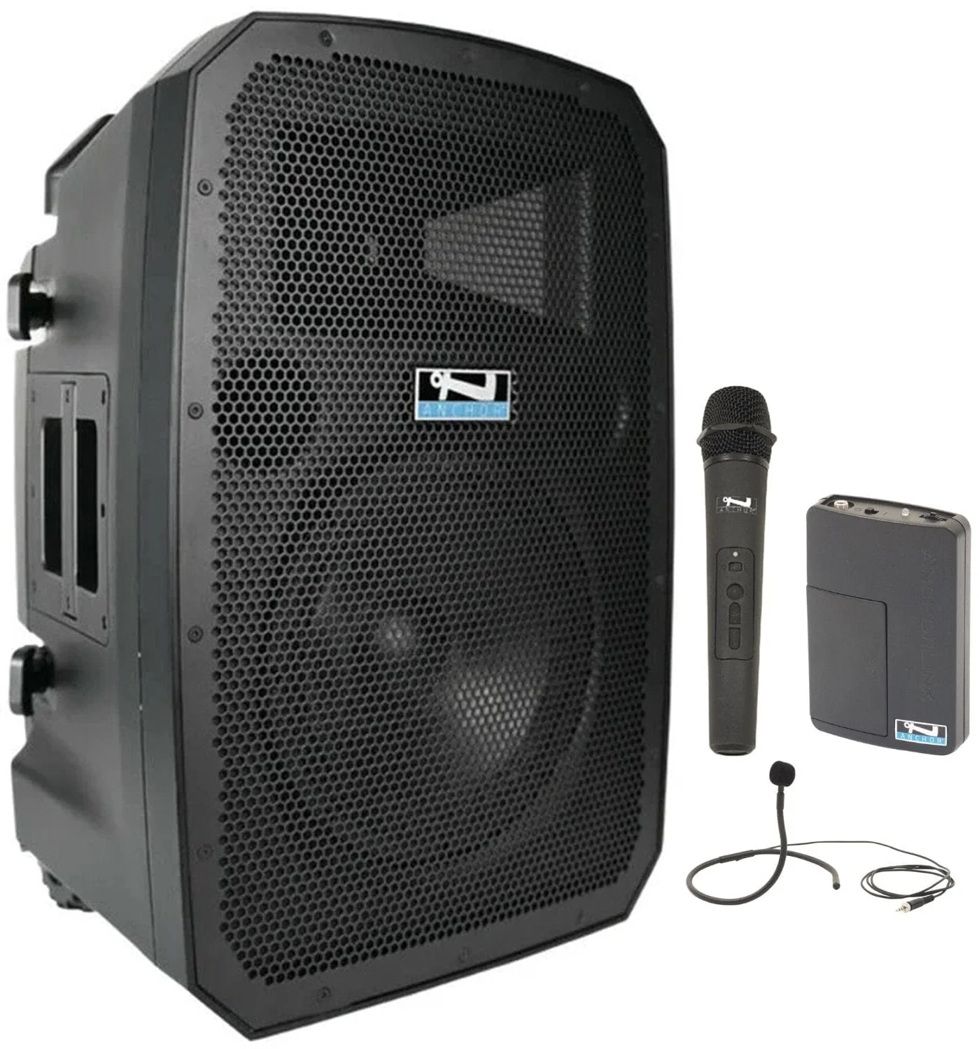 Anchor Audio 771235 Liberty 3 Link System - AnchorLink 3 / Handheld / Collar Wireless Microphones