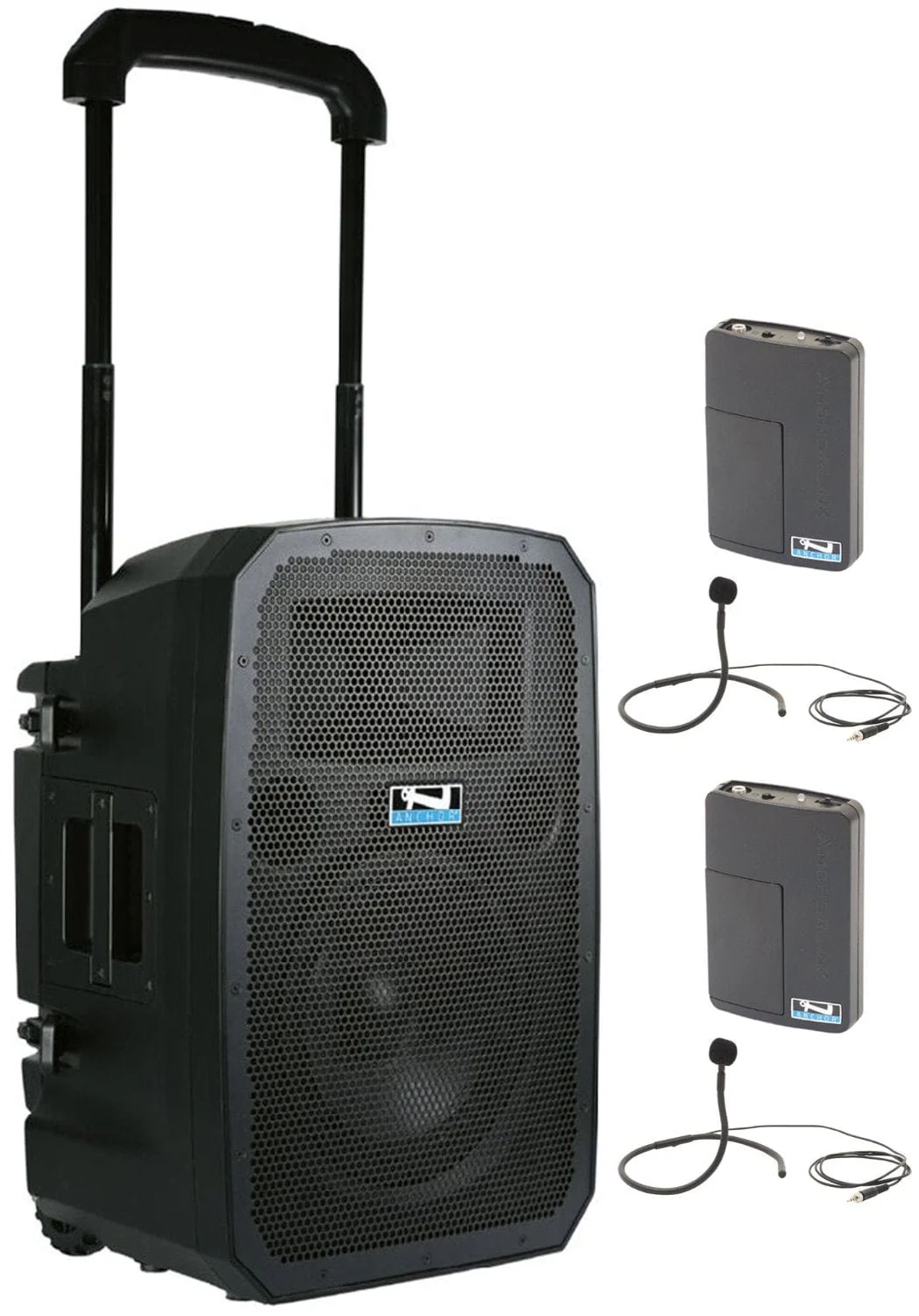 Anchor Audio 781270 Liberty 3 Hub System - AnchorLink 3 / AnchorFlex / 2x Collar Wireless Mics