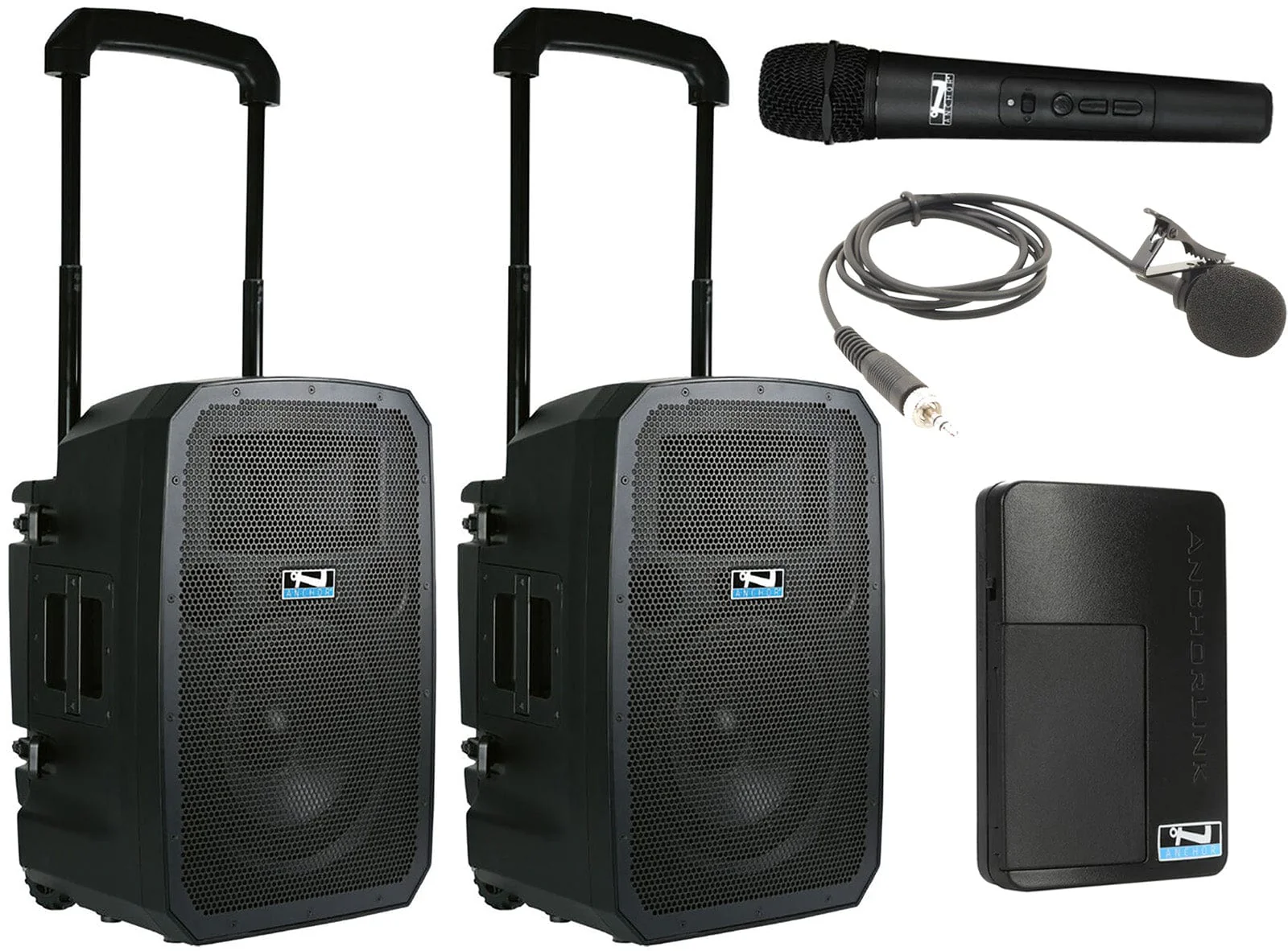 Anchor Audio 783230 Liberty 3 Hub Pair - AnchorLink 3 / AnchorFlex / Handheld / Lapel Wireless Mics