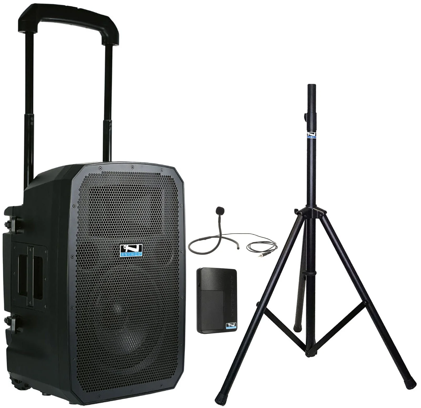 Anchor Audio 786170 Liberty 3 Hub System - AnchorLink 3 / AnchorFlex / Collar Microphone/ Stand