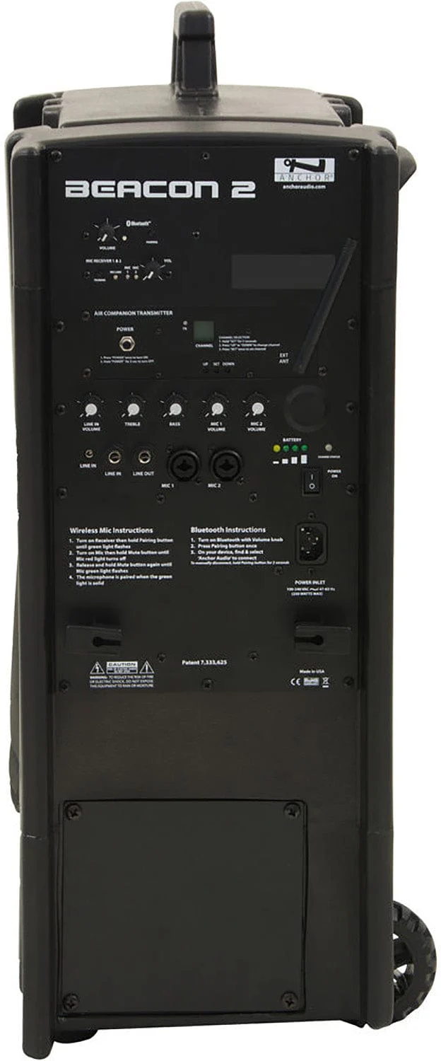 Anchor Audio 814100 Beacon 2 System X1 - Anchor Air / Handheld Wireless Microphone - Image 4