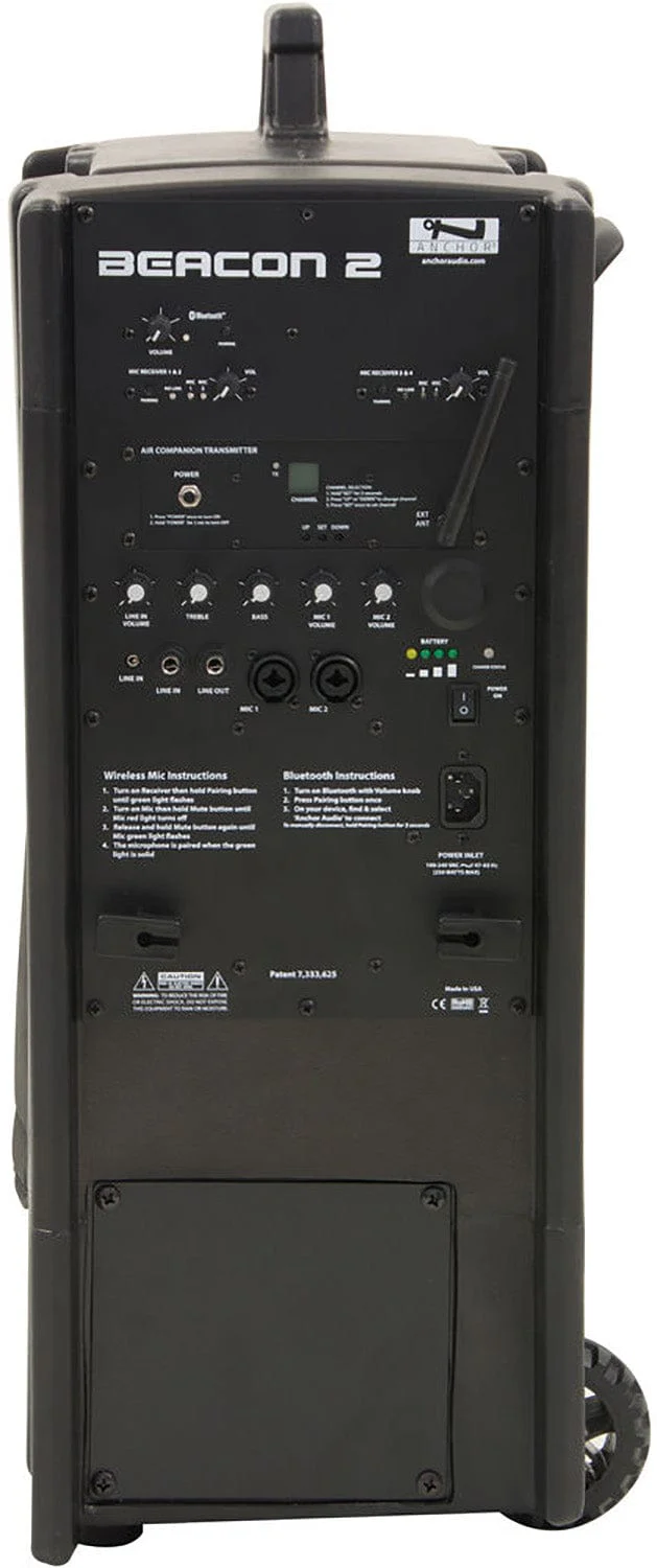 Anchor Audio 815470 Beacon 2 System X4 - Anchor Air / 4x Collar Wireless Microphones - Image 3