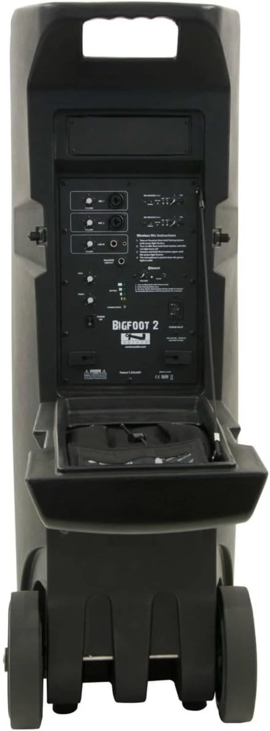 Anchor Audio 912435 Bigfoot 2 System 4 - 2x Handheld / 2x Collar Wireless Microphones - Image 3
