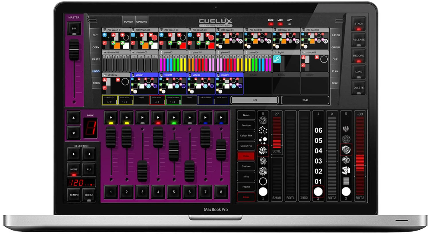 Antari Cuelux2 DMX Control Software and Interface for MAC and Windows and Linux - Image 4
