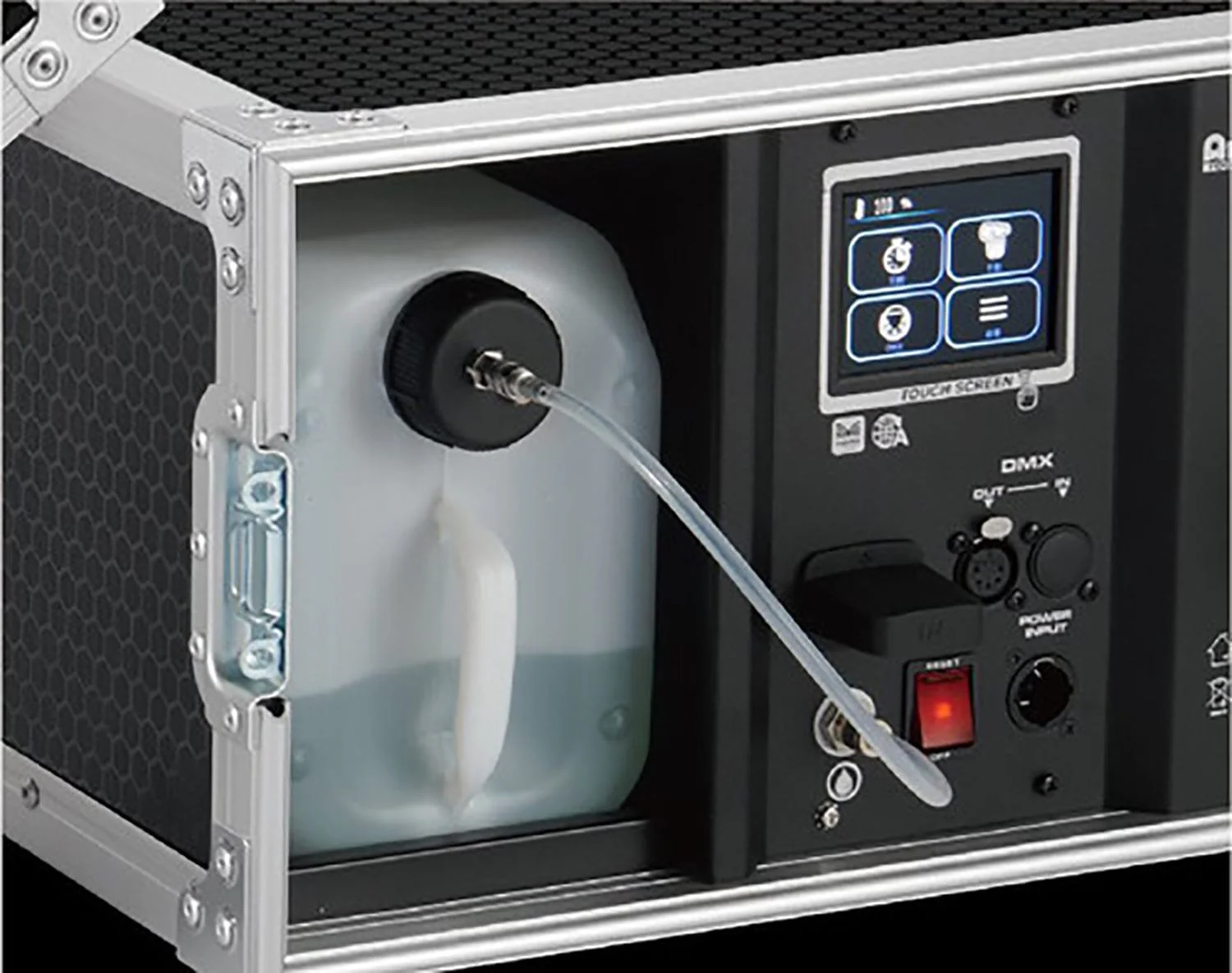 Antari F-6D Touring Grade Water Based Fazer in Road Case with Touch Screen and RDM - Image 5