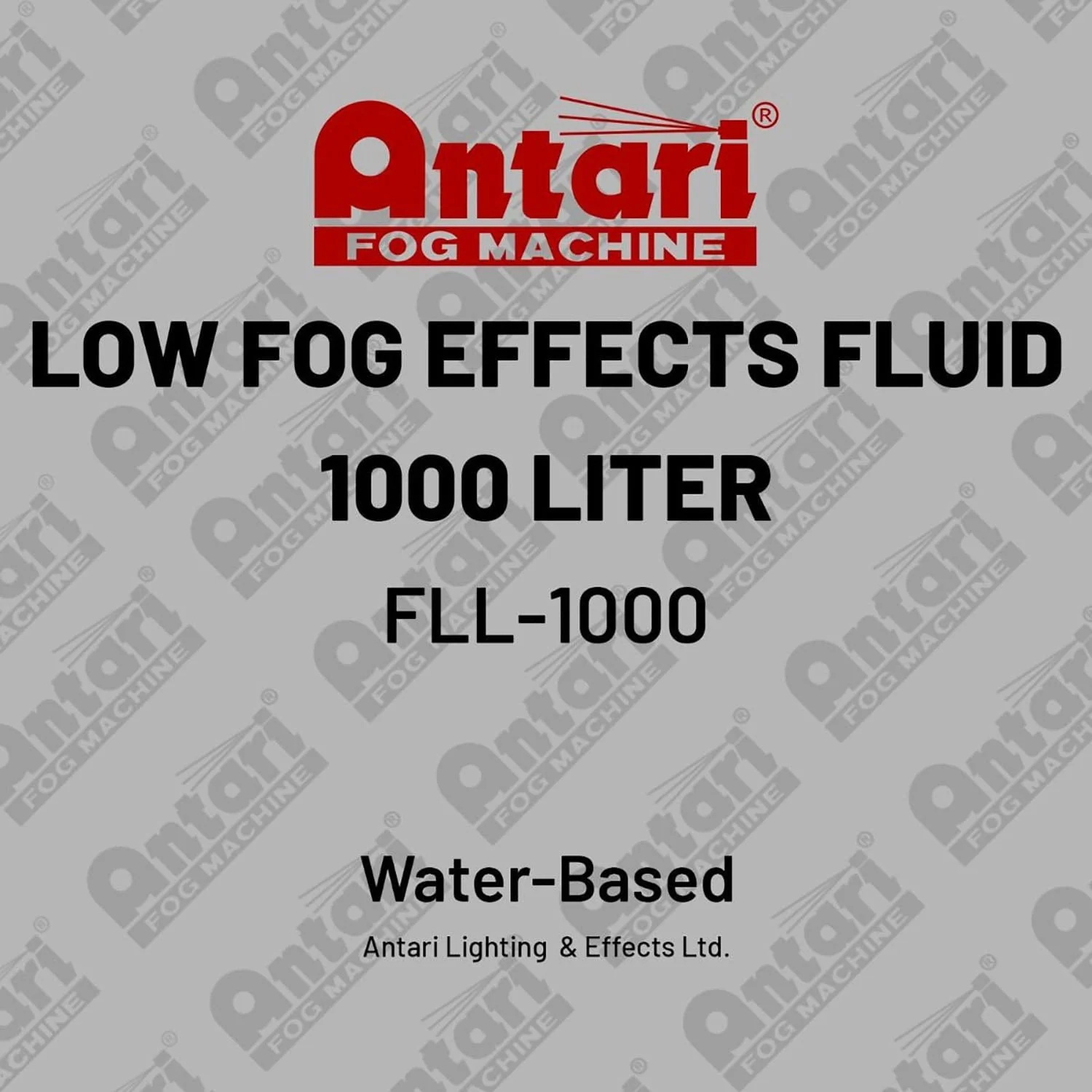 Antari FLL-1000 1000 Liter Tote - Low Lying Fog Fluid - Image 2