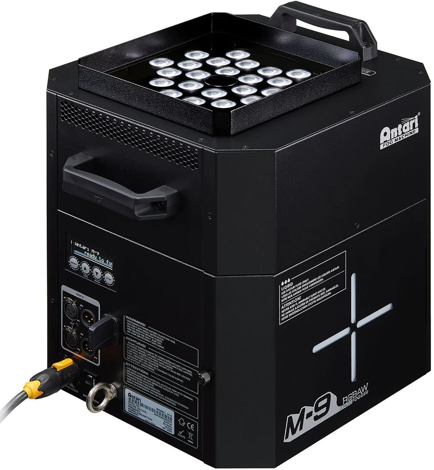 Antari M-9 RGBAW LED Multi-Position Fog Machine with 50-Foot Upshot Burst - Image 2