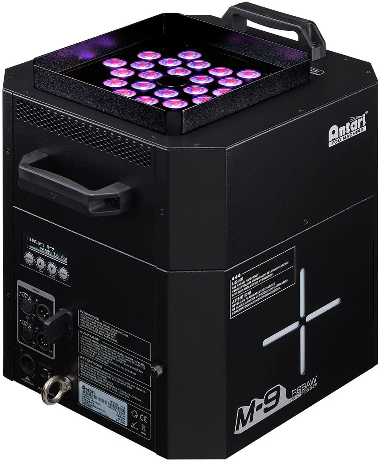 Antari M-9 RGBAW LED Multi-Position Fog Machine with 50-Foot Upshot Burst - Image 3