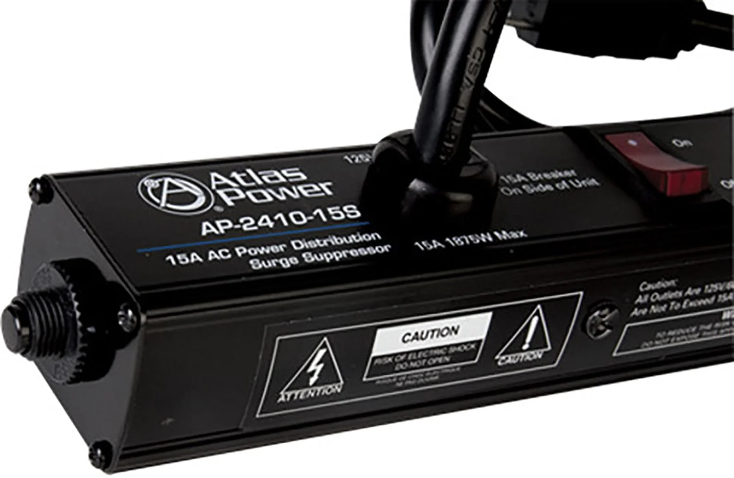 AtlasIED AP-2410-15S Vertical Power Strip - 10 Outlet - 15 Ampere - 24 Inch - Image 3