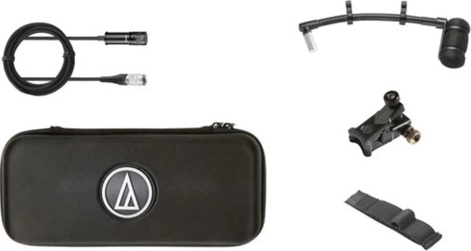 Audio-Technica ATM350UCW Instrument Microphone with Mount / 5-Inch Gooseneck for Wireless Body-Pack - Image 2