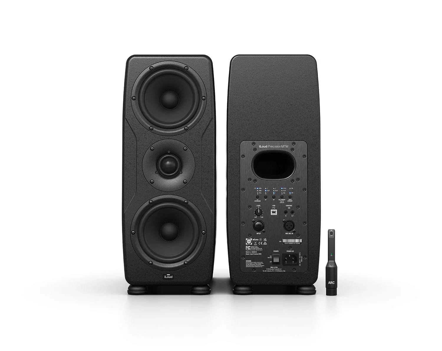 Audix MON-PRECISION-MTM-IN iLoud Precision MTM 2x5-Inch Professional High-Resolution Studio Monitor - Image 3