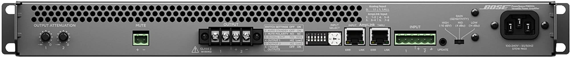 Bose PowerSpace P2600A Power Amplifier - Image 3