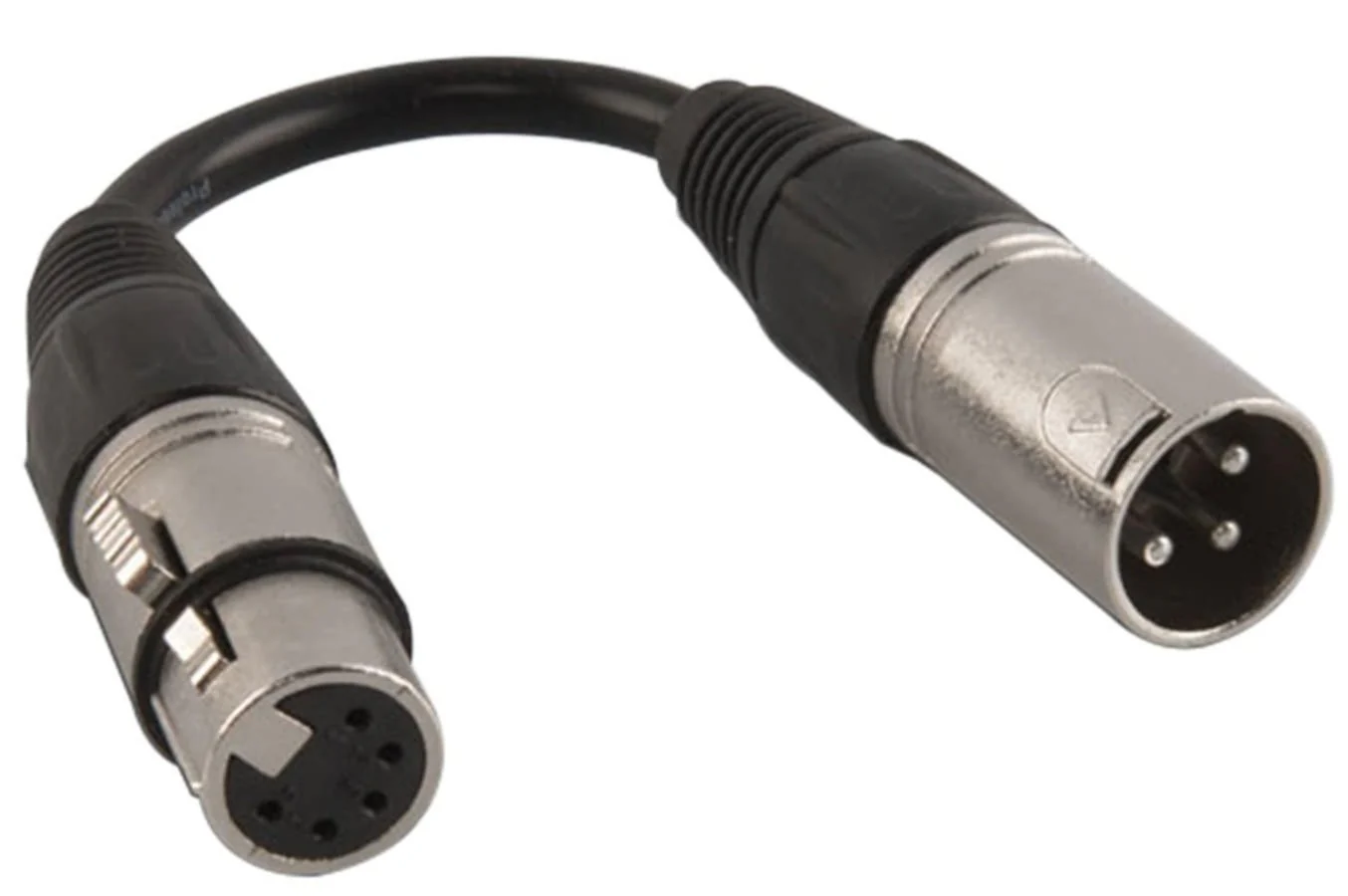 Chauvet DMX5F3M 5-Pin Female to 3-Pin Male Adaptor