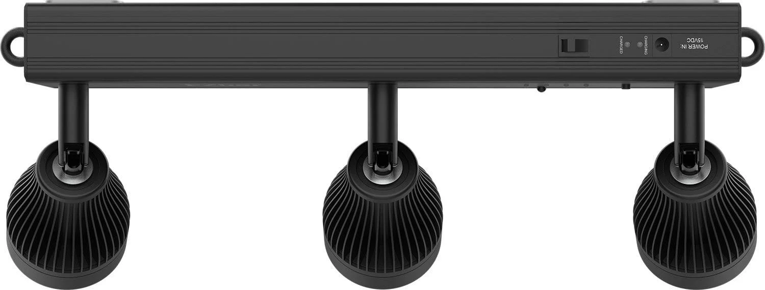 Chauvet EZBar Battery-Powered Warm White Pinspot Bar - Image 4