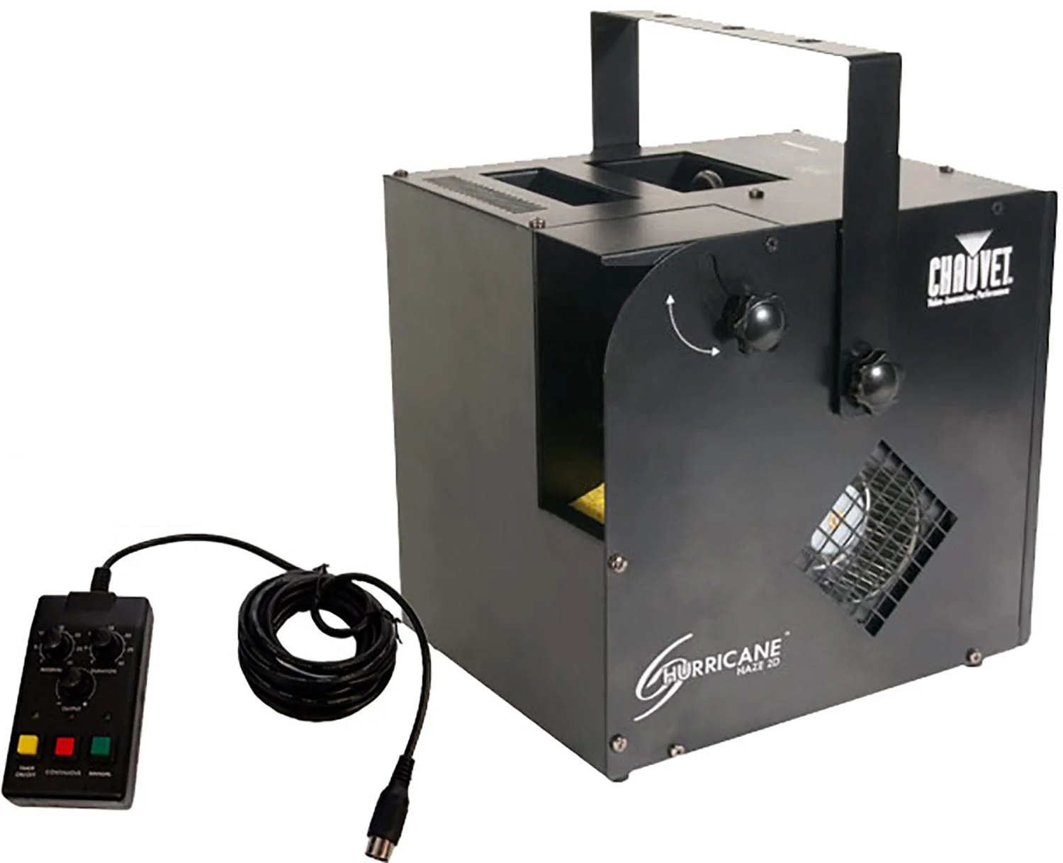 Chauvet HHAZE2D Hurricane Haze 2D Water-Based Haze Machine with Wired Remote - Image 3