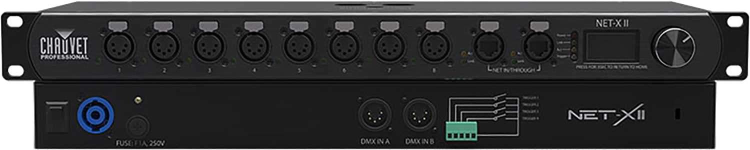 Chauvet Net-X II Rack Mount Ethernet to DMX Node - Image 6