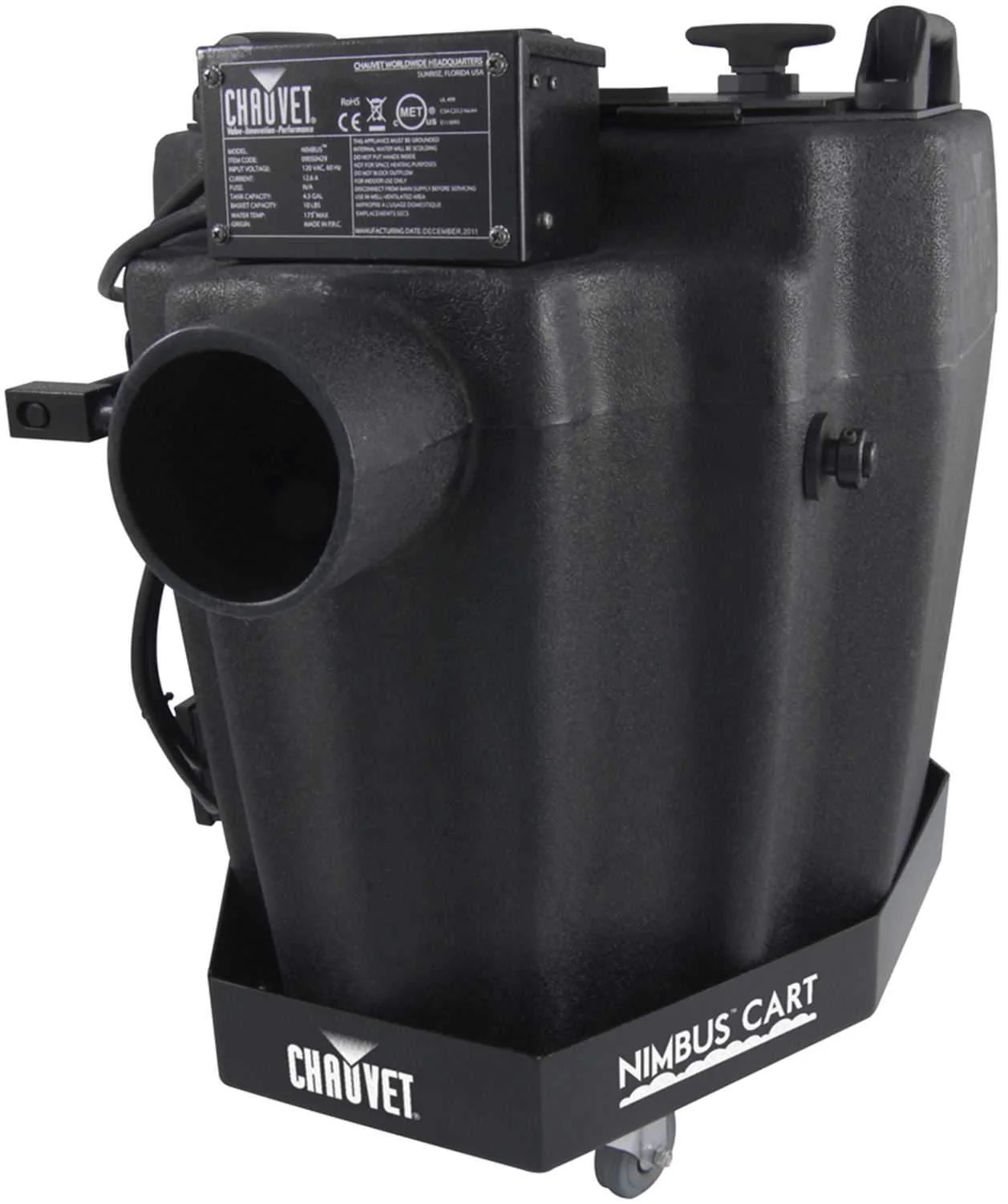 Chauvet Nimbus Cart with Casters for Nimbus Machine - Image 3