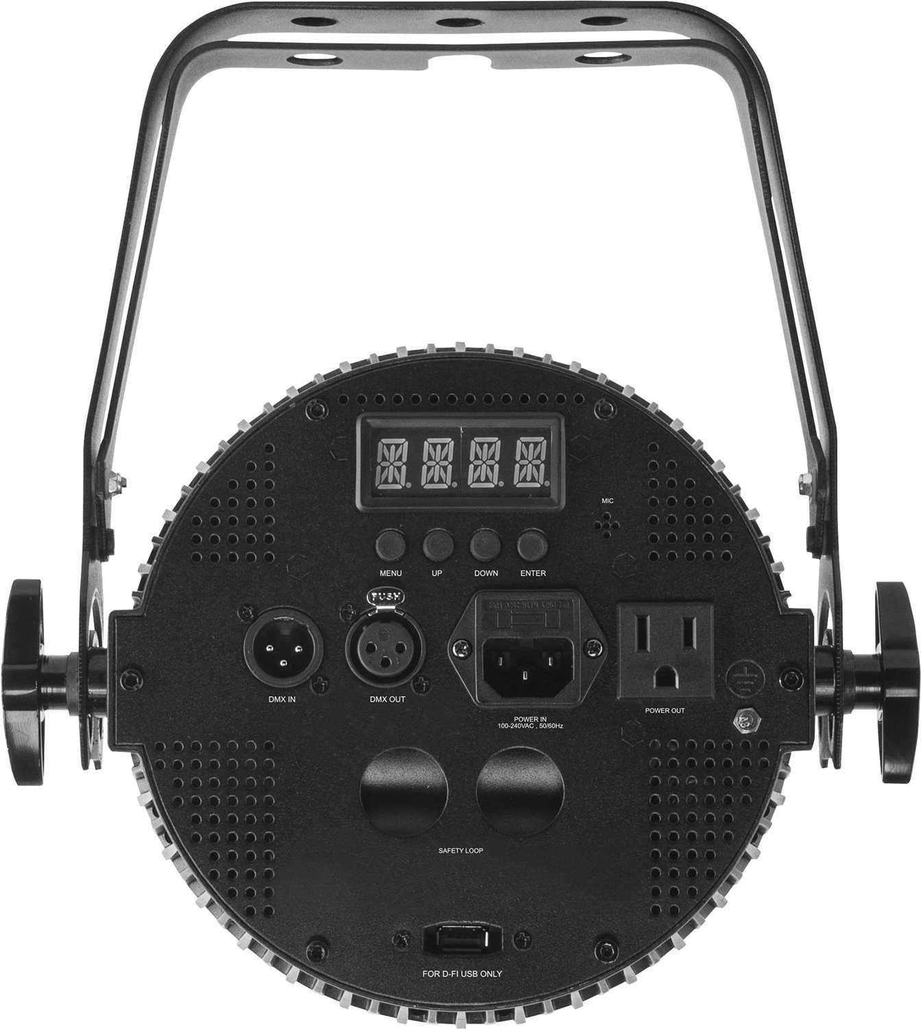 Chauvet SlimPAR Pro Q USB DMX RGBA LED Wash Light - Image 3