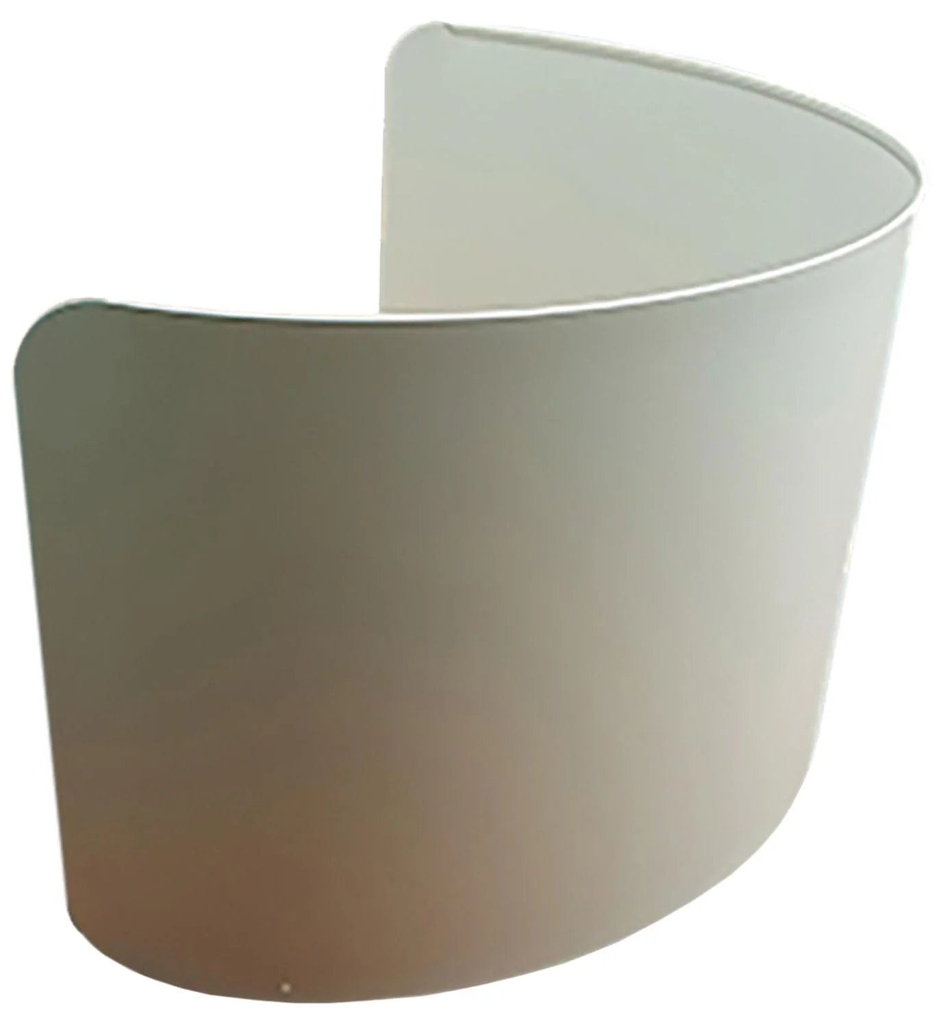 City Theatrical 6371W Lighting Shield, 12-Inch Height - White