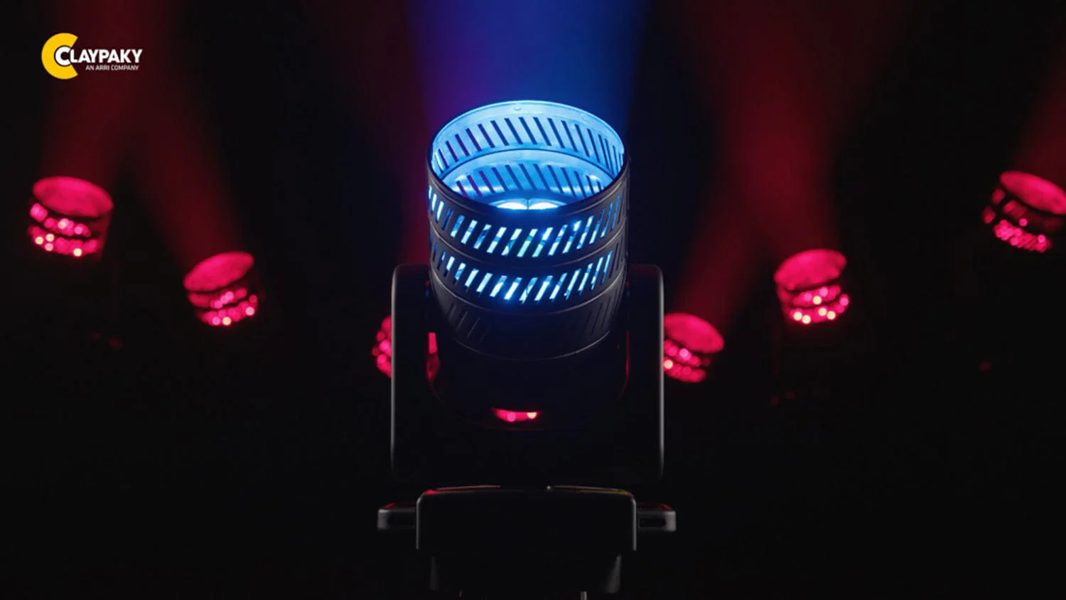 Clay Paky Midi-B FX 19x 40-Watt RGBW LED 5x RGB LED Rings Moving Head - Image 4