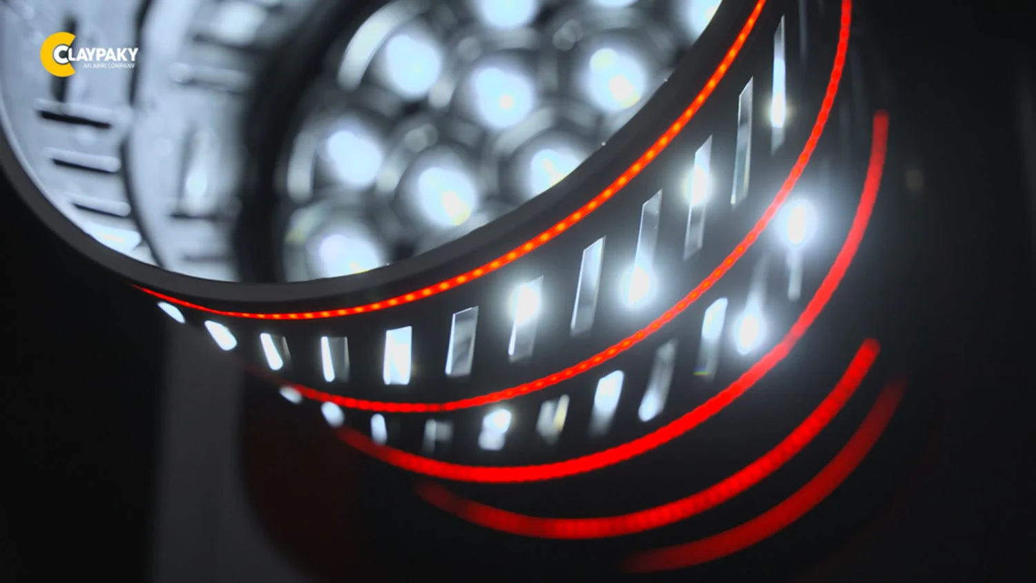 Clay Paky Midi-B FX 19x 40-Watt RGBW LED 5x RGB LED Rings Moving Head - Image 5