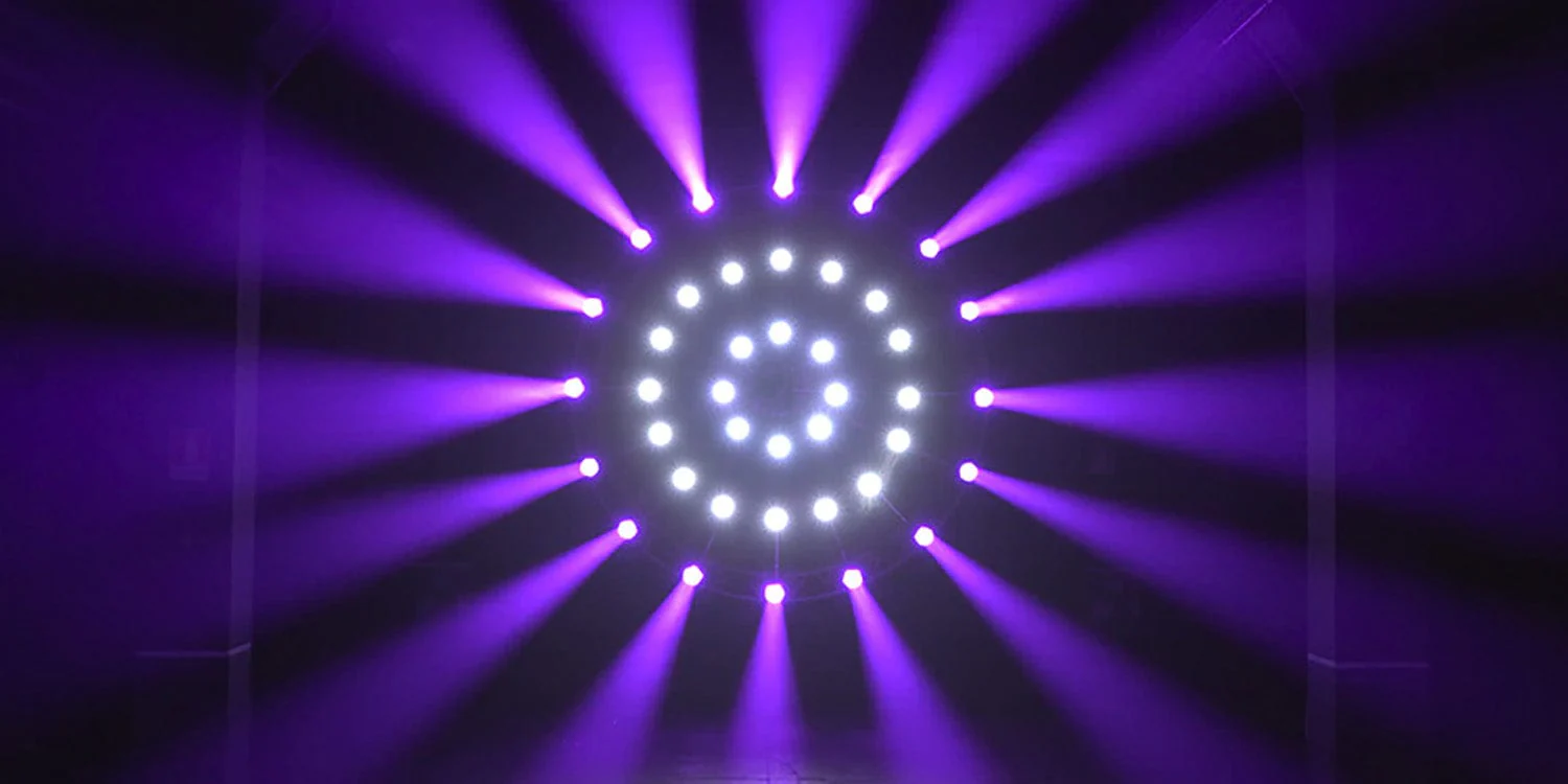 Clay Paky Mini-B ParLED Aqua 7x 40-Watt RGBW LED - Image 5