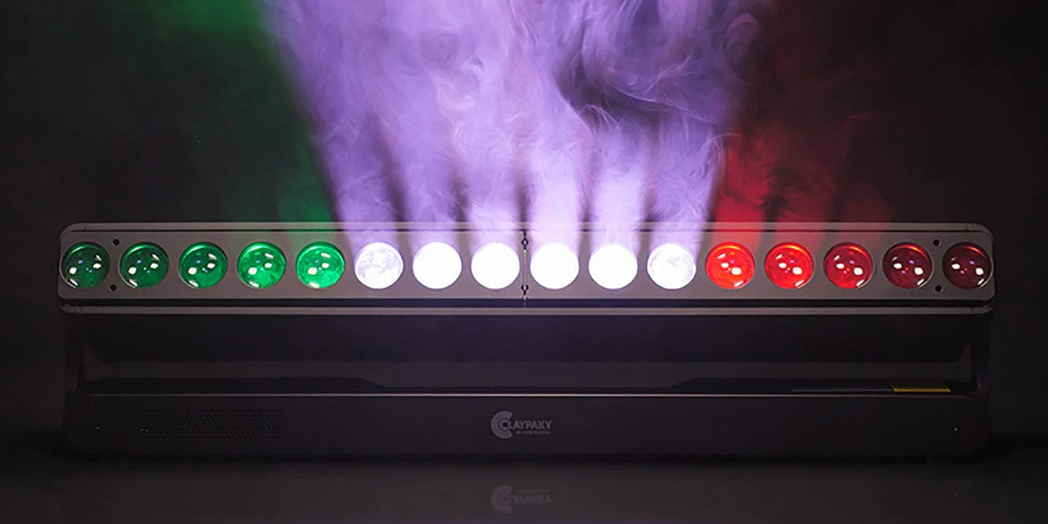 Clay Paky Tambora Batten Round 16x 40-Watt RGBW LED Bar - Image 4