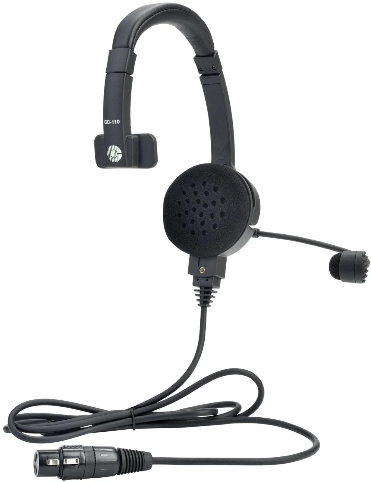 Clear-Com CC-110-MD4 Single Ear Min Headseti DIN (M) 4-Pin with Dynamic Microphone - Image 2