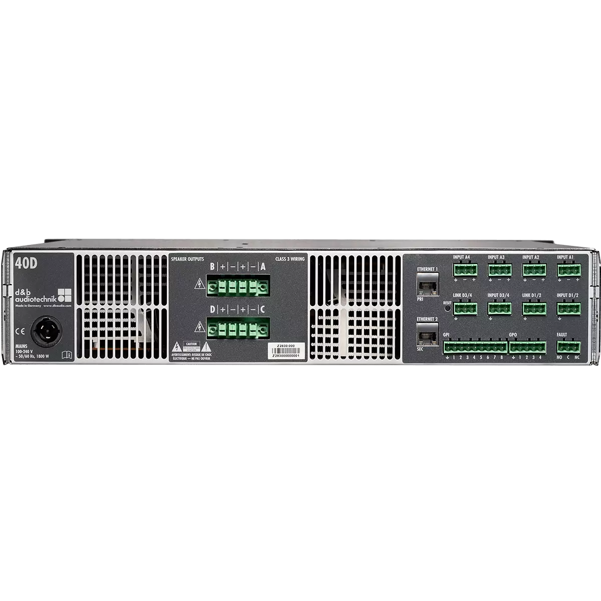 d&b audiotechnik 40D Amplifier - Image 3